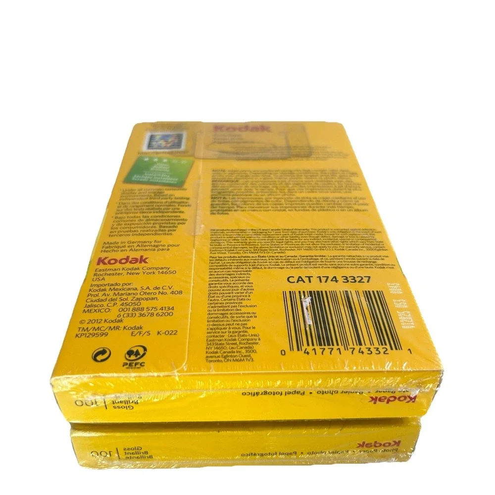 NEW 100 KODAK Glossy Photo Paper 4